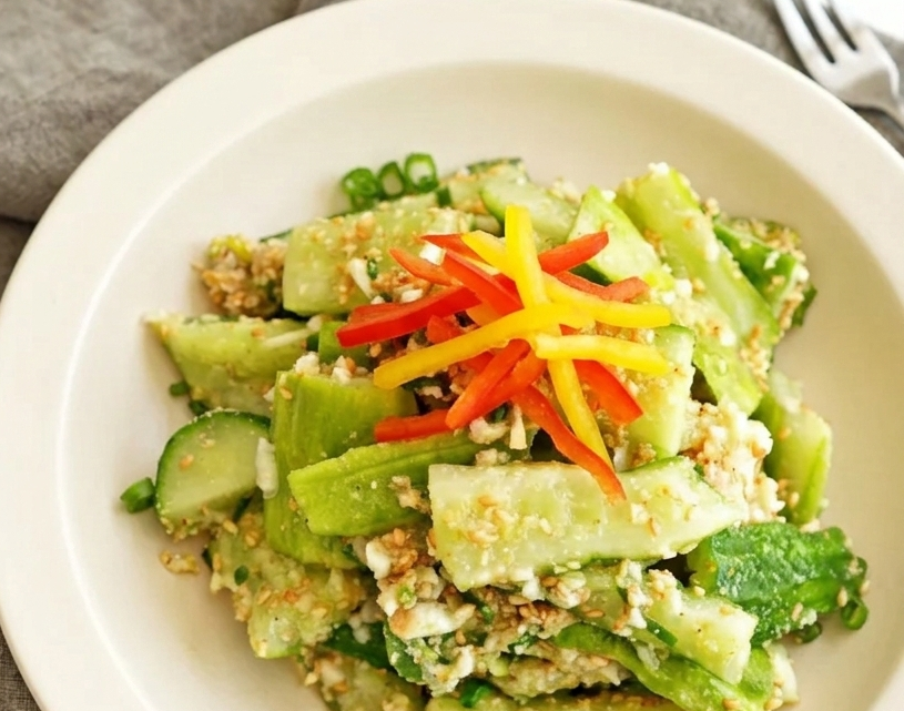Smacked Cucumber Salad