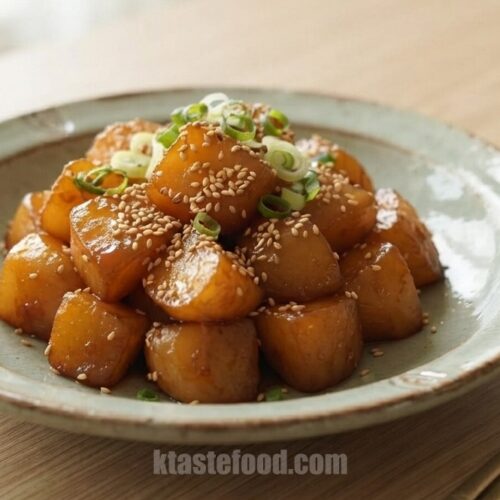 The Best Korean Braised Potatoes (Gamja Jorim) – Sweet, Savory & Ready in 20 Minutes4