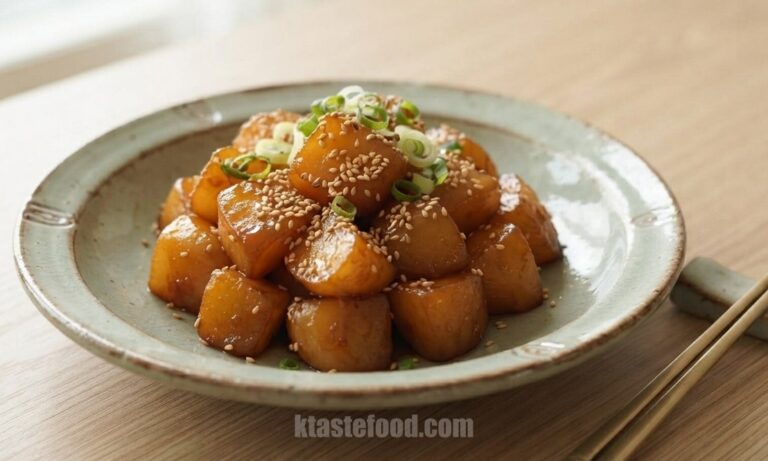 The Best Korean Braised Potatoes (Gamja Jorim) – Sweet, Savory & Ready in 20 Minutes4