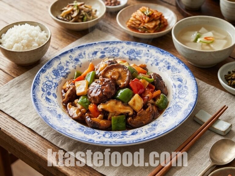 Crispy Sweet and Sour Shiitake Mushrooms at Home: Easy Korean Pyogo Tangsu Recipe