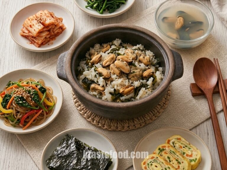 Perfect Mussel Seaweed Pot Rice at Home: Easy Korean Sotbap Recipe