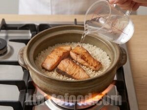 Perfect Salmon Pot Rice at Home Easy Korean Sotbap Recipe