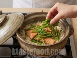 Perfect Salmon Pot Rice at Home Easy Korean Sotbap Recipe