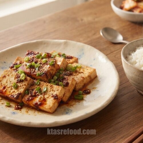 The Best Korean Braised Tofu (Dubu Jorim) – Savory, Spicy & Ready in 15 Minutes