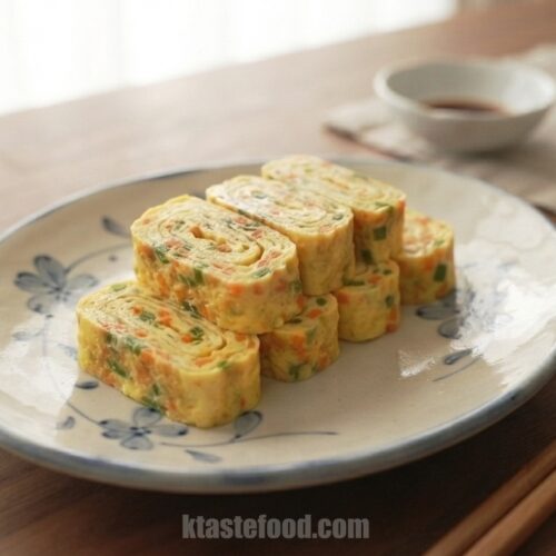 The Best Korean Rolled Omelette (Gyeran-mari) – Fluffy, Soft & Ready in 15 Minutes
