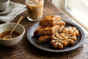 Artisanal Korean Honey Pastry (Gaeseong Mo-Yakgwa) with Flaky Layers