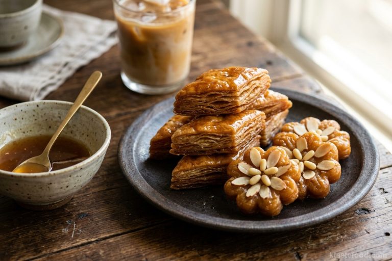 Artisanal Korean Honey Pastry (Gaeseong Mo-Yakgwa) with Flaky Layers