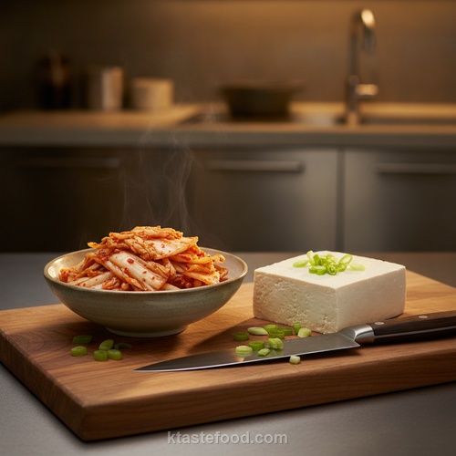 Prepare Kimchi and Aromatics