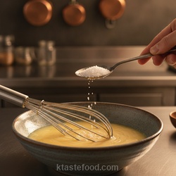 Lightly Whisk and Season