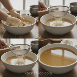 Repeat Extraction & Clarify Malted Barley Water