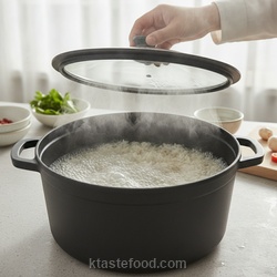 Open Lid After Rolling Boil