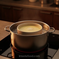 Prepare Water Bath and Begin Steaming (Uncovered)