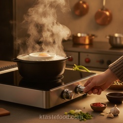 Turn Off Heat at Rolling Boil