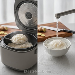 Prepare Garnish (Optional Floating Rice Grains)