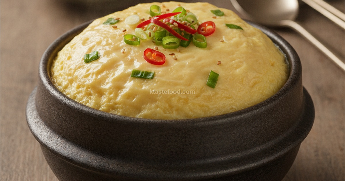 The Secret to Silky, Jiggly Korean Steamed Eggs (Gyeran Jjim): Achieve Pudgy Perfection