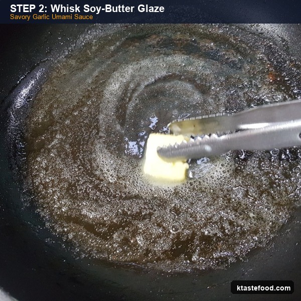Step 2: Whisk the Soy-Butter Glaze