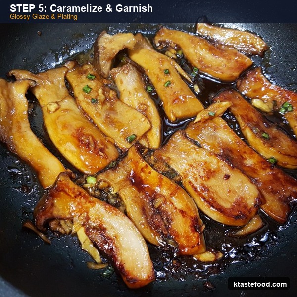 Step 5: Glaze, Caramelize & Plate
