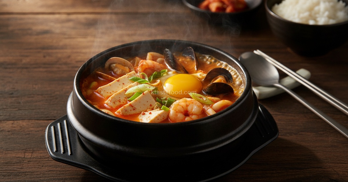 The Ultimate Spicy Seafood Soft Tofu Stew: Master Restaurant-Quality Sundubu Jjigae at Home
