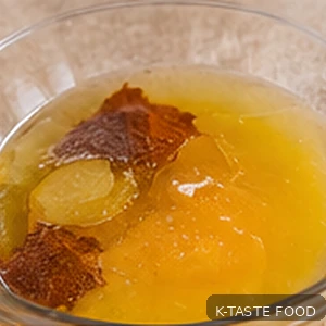Brown sugar and eggs mixed together in a bowl