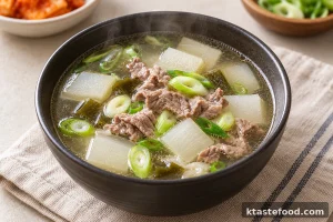 Korean Beef Radish Soup (Sogogi Muguk) – Clear Korean Comfort Soup